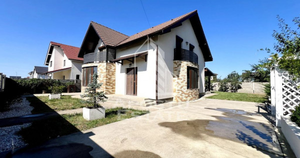 Casa 4 camere de vanzare, 2 bai, teren 535 Mp, Mosnita Noua