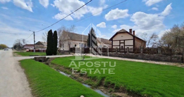 Casă spațioasă cu 2 locuințe și teren generos de 5.755 mp &icirc;n Șandra