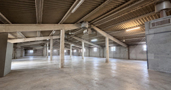 Spatiu industrial, 555 mp, parcari, zona Gilau