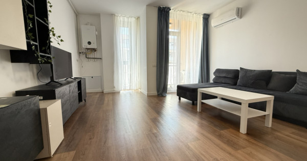 Apartament 2 camere, open-space, 50 mp utili, mobilat - Toro