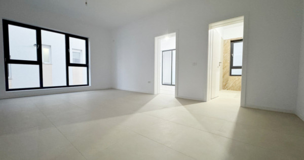 Apartament 2 camere 42mp utili, bloc nou, 8mp balcon- Giroc