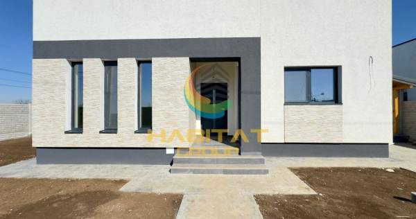 Casă Modernă pe Parter, 4 Camere, 2 Băi, &Icirc;ncălzire &icirc;n Pardoseală, Terasă si Beci