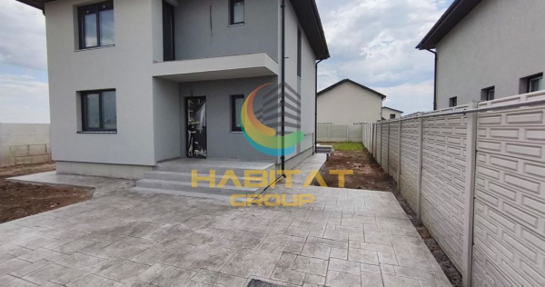 Vilă P+1E+Pod, 4 camere decomandate, &icirc;ncălzire pardoseală, curte 450mp