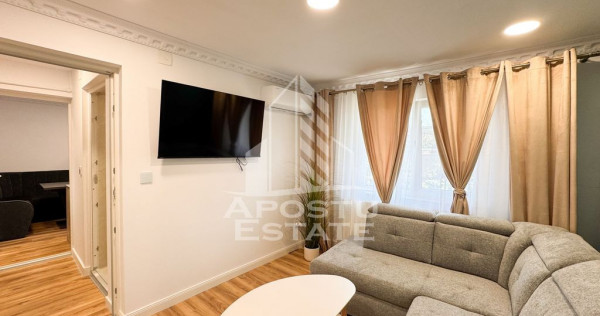 Aparatament 2 camere, finisat lux, terasa, zona case OM din Hunedoara