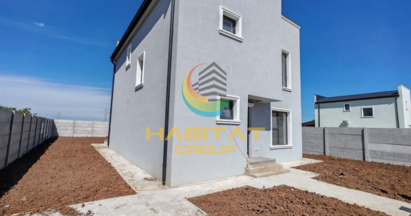 Vila cubica premium cu 5 camere si teren mare 428 mp Comuna Berceni