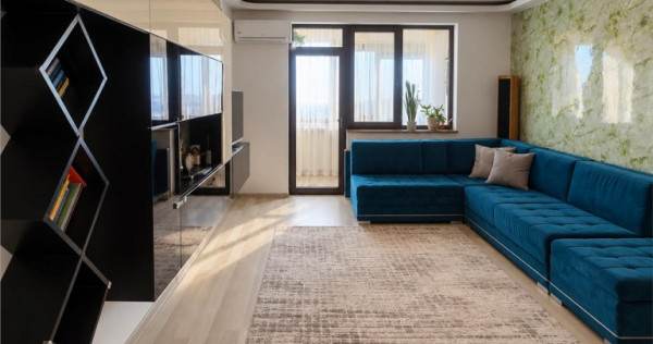 Apartament doua camere, structura decomandata, suprafata ext
