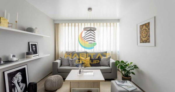 Apt 2 camere | Bucatarie mobilata | Finisaje premium