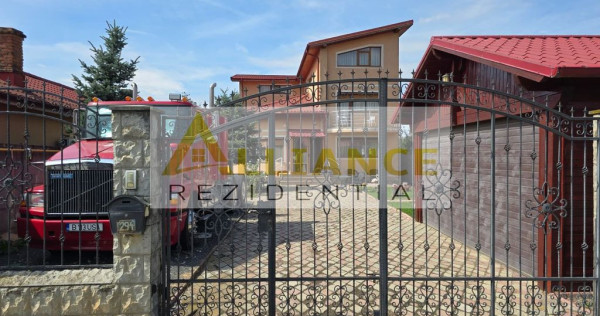 Casa individuala P+1E+M || 8 camere 3 bai || teren 500mp ||
