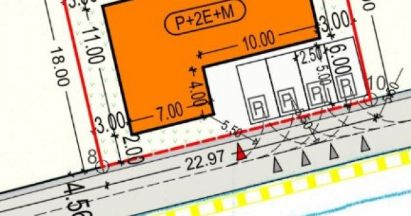 Teren Drumul Agatului 495 mp cu Autorizatie 4 Ap Transe