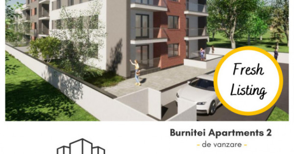 Burnitei Apartments 2 | 2 camere spatioase | Living 26mpu