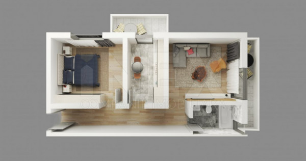 Apartament 2 camere in Trivale City | TC5 X3 | Faza 2
