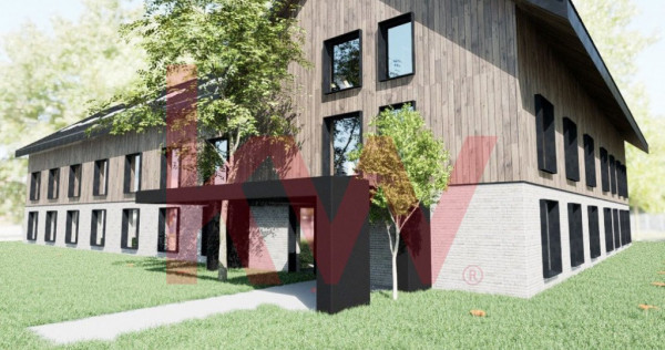 Apartament 3 camere cu gradina bloc nou, Stupini