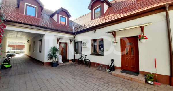 Pensiune si casa in centrul Sibiului cu business functional