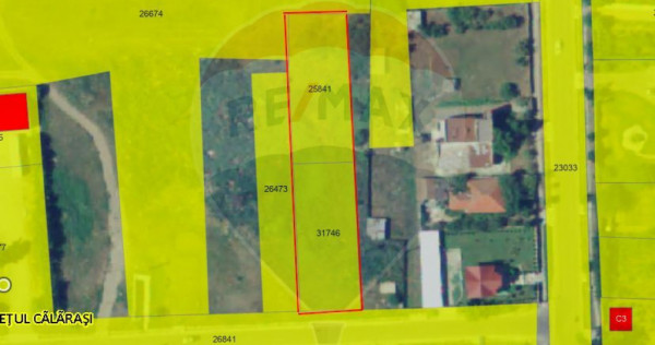 VANZARE TEREN INTRAVILAN FUNDULEA 2000 MP