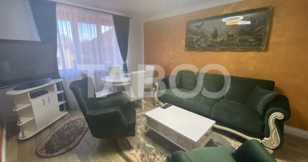 Apartament 3 camere 60mp utili mobilat utilat curte Centru A