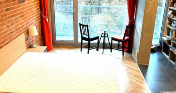 Loft Green, Studio cu balcon catre padure, 36 mp, parcare.