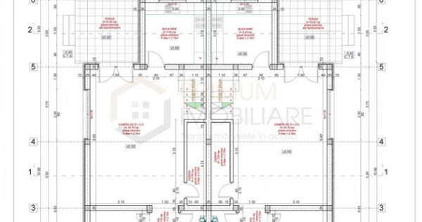 Duplex - zona excelenta - dormitor pe plan