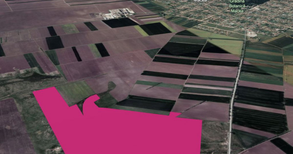 Teren 42 ha pentru parc fotovoltaic &ndash; Macea, Arad