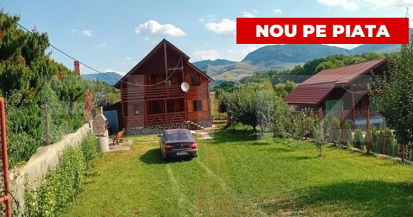 Cabană, 4 camere, teren 500mp , zona Vălisoara - Cheile Ai