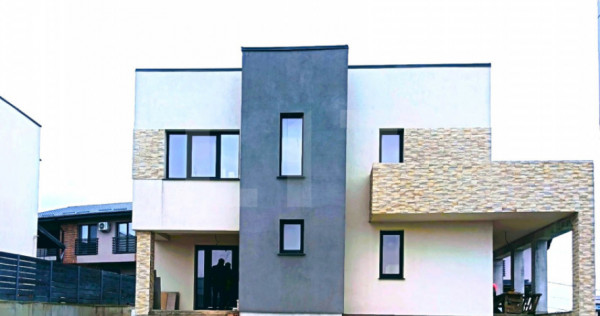 Casa design modern, 157 mp, vedere spre lac, Valea Adanca