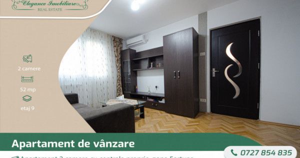 Apartament 2 camere cu centrala proprie, zona Fortuna, Arad