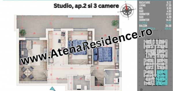 Ideal Cuplu Proaspat Casatoriti Apartament 3 Camere Cu Geam