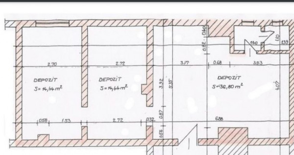 Iancului spatiu 70 mp parter depozit 380