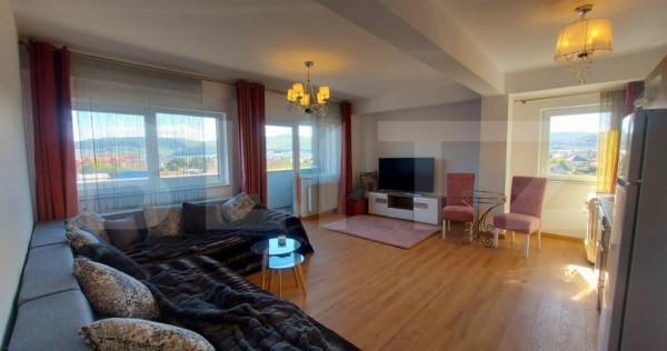 Apartament cu 2 camere cu terasa, view superb zona centrua G