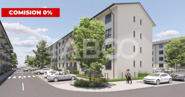 Apartament in SIBIU cu 3 camere balcon si loc de parcare COM