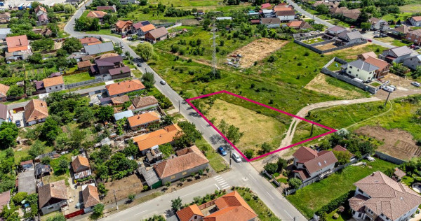 De Vânzare Teren 1020 mp Arad Zona Gai