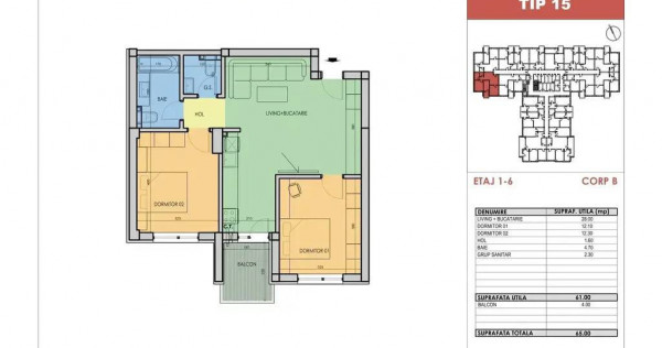 Nou 3 Camere - EGO Berceni - Metrou