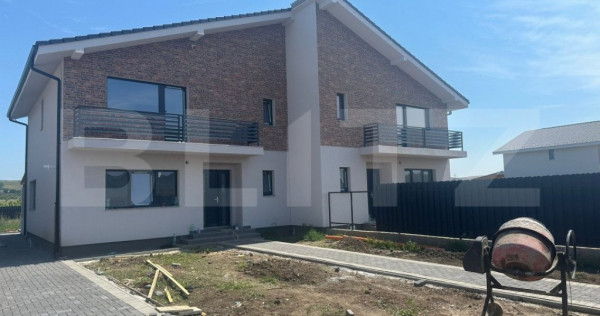 Duplex 4 dormitoare, 120mp utili si 650mp teren, in Jucu de