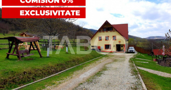 EXCLUSIVITATE! Pensiune 9 camere 615 mpu 3600 mp teren in Fa