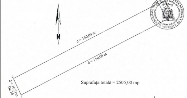 Teren Sisesti Piscu Reghiului 2500 mp New 2024