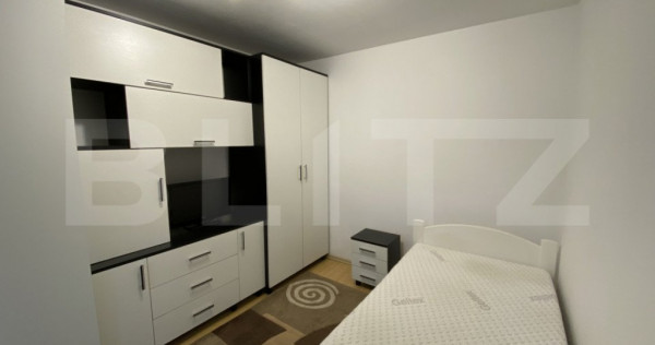 Apartament 2 camere, 45 mp, semidecomandat, zona Simion Barn