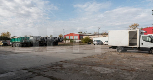 Hale, spațiu producție și depozitare 3187 mp și teren 91
