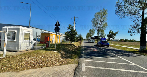 Teren de pentru industrial /case langa statia de transport