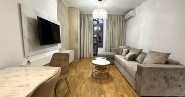 APARTAMENT DE 2 CAMERE LUX, 55MP+GRADINA, PRIMA INCHIRIERE,