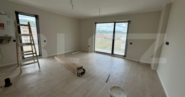 Apartament 3 camere finisat, terasa, Bloc Premium