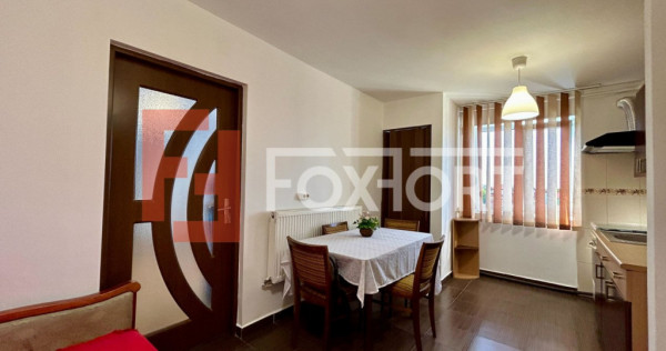 Apartament cu 2 camere 55 mp, semidecomandat, zona Cetatii