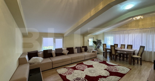 Apartament 2 camere deco, mobilat/utilat, 81 mp, Brazda lui