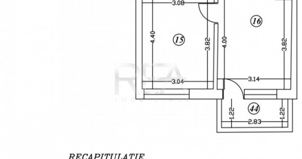 2 camere vedere superba Ultracentral