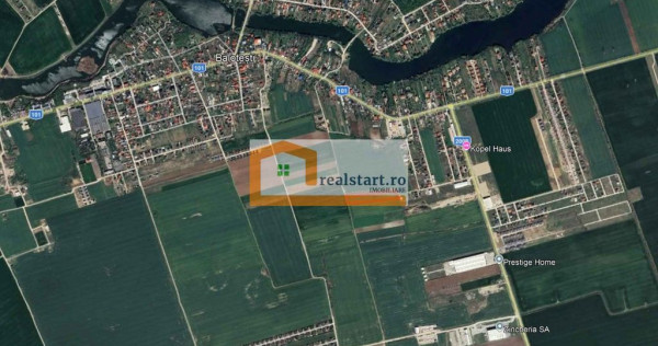 Ideal Investitie, Balotesti, intravilan, D40, zona in dez...