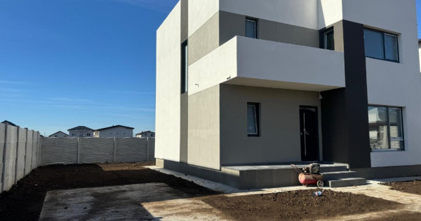 Casă modernă de vânzare-4 camere- suprafata teren 250 mp