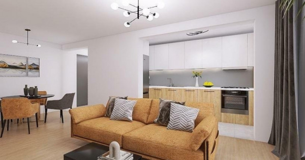 APARTAMENT DE 2 CAMERE, 52 MP UTILI, CAISULUI RESIDENCE 3