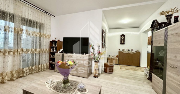 Apartament cu 3 camere, decomandat, etaj 1,in Chisoda