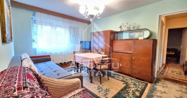 Apartament cu 3 camere, centrala proprie, zona Dacia