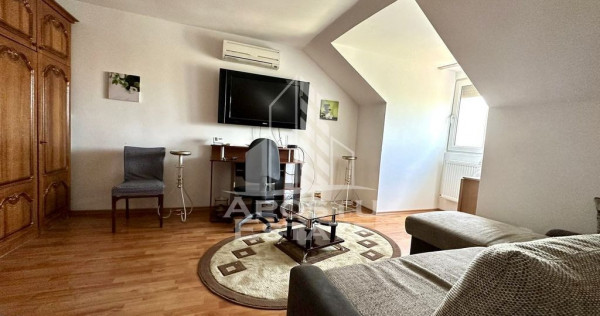 Apartament cu 3 camere, pe 2 niveluri, zona Girocului