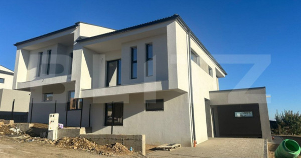 Duplex superb, 120 mp, teren 400 mp, garaj, Valea Chintaului