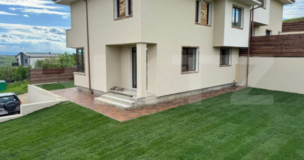 Duplex vedere panoramică, 120 mp utili, 350 mp teren, Dezmi